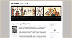 Desktop Screenshot of histoires-alsace.com